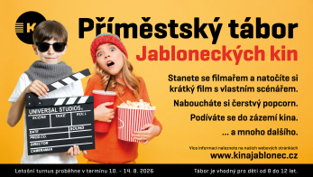 KinoTábor | 10. - 14. 8. 2026